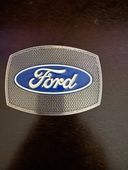 Ford Grille Enamel Belt Buckle Speccast New Licensed NOT MADE ANYMORE!