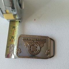 Bohlin Western Vintage Metal Plate Belt Buckle Gold/Silver Tone Men&rsquo;s 1.5in 816