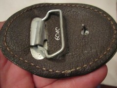 THE RIGHT TO KEEP AND BEAR ARMS BELT BUCKLE – LEATHER — GW-13