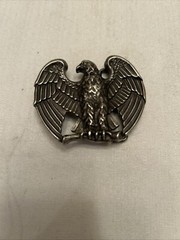 Vintage Avon Pewter Tone Metal Eagle Belt Buckle