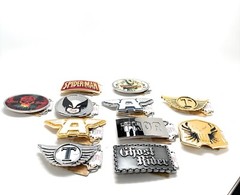 Marvel Comics Belt Buckles Collection 11 Belt buckles in Total Brand New Free SP