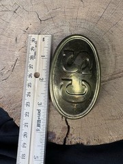 Confederate CS Civil War Reproduction Oval Belt Buckle