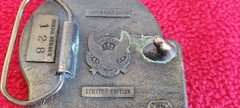 Beer Drinkers Get More Head Belt Buckle Vintage 1980 Great American Buckle Co