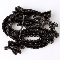 Dragon Men&rsquo;s Belt Buckle Western Cowboy Native American (DRGN-01)