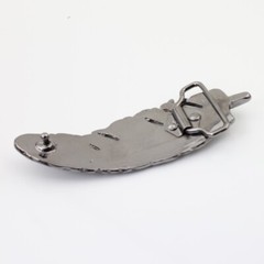 Belt buckle spring, belt buckle for 4 cm leather leather belt, removable buckle