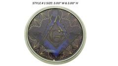 Mason Masonic Fraternal Compass Masonry Freemasonry Master Belt Buckle New Men