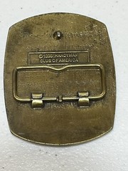 Handyman Club Of America Life Member Belt Buckle 1996 Metal