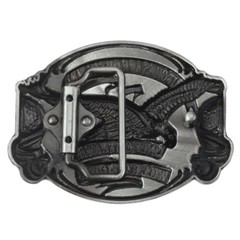 Flying Eagle Men&rsquo;s Belt Buckle Western Cowboy Native American (EG-17-G)
