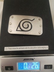 Naruto Uzumaki Belt Chrome buckle 2002 Masashi Kishimoto