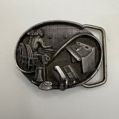 Vintage 1989 Siskiyou Buckle Co Tribute to Women Communications Industry USA
