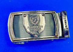 Platini Jeans Los Angeles 1997 Vintage Replacement Dress Style Belt Buckle