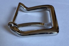Universal Chrome Belt Buckle Garrison Replacement Fits 1.5” Duty Work Uniform