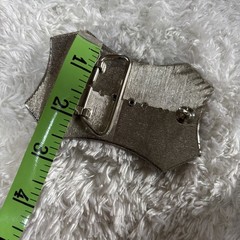 Silver Western Belt Buckle With Polished Stone