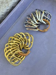 Lot of 21 (x9)CHROME FINISH & (x12)SOLID BRASS BELT BUCKLES FITS 1 »-1.25 »Belt