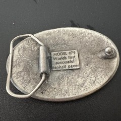 Vintage Barber Greene Model 879 Asphalt Paver Belt Buckle The Original