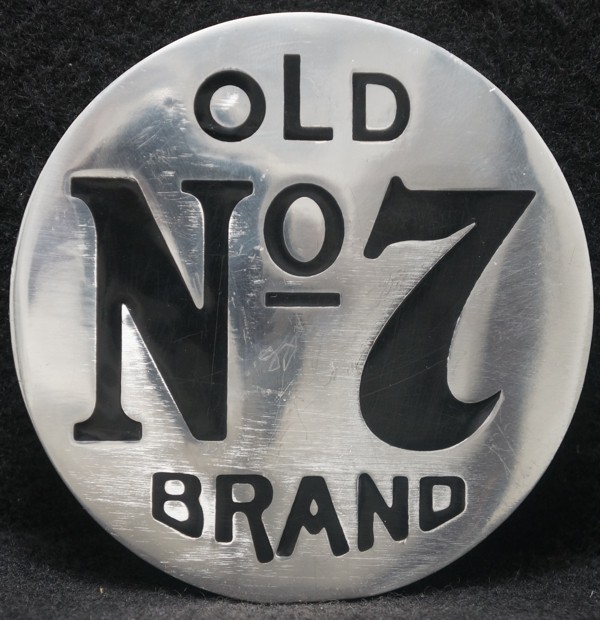 XA13131 VINTAGE 2005 **JACK DANIEL&rsquo;S OLD NO. 7 BRAND WHISKEY** BOOZE BELT BUCKLE
