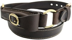 Double Ring with Pouch Leather Hobble Belt Chestnut NEW – All Sizes