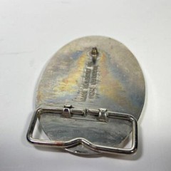 3.5&Prime; x 2.5&Prime; Vintage P.I.E Transport Truck Belt Buckle