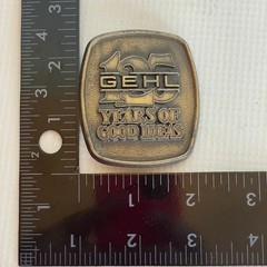 Vintage Spec-Cast Belt Buckle Lot Gehl 125 Years Northrup King NK Agriculture