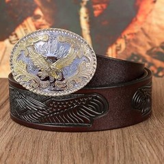 Eagle Belt Buckle Western Rodeo Fashion Cowboy and Cowgirl Hebillas Vaqueras