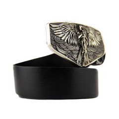 Archangel Michael german silver belt buckle; Saint Michael; Tyrael belt buckle