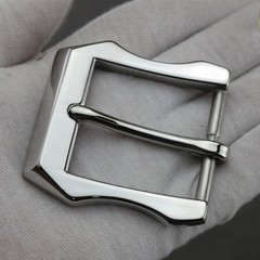 Stainless Steel Single Prong Replacement Belt Buckle Fit 1.5 Inch Wide Belt Chic