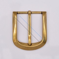 Metal Vintage Gold Mens Single Prong Jeans Pin Handmade DIY Leather Belt Buckle