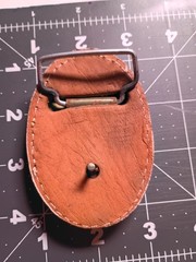 MEN&rsquo;S EMBROIDER ROOSTER WESTERN LEATHER CINTO VAQUERO BORDADO GALLO Fits 2” Belt