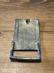 Vintage Levi Strauss & Co. Original Rivited Rectangular Belt Buckle