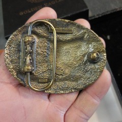 Vintage NRA Golden Eagles Belt Buckle Limited Edition 930741 Made In USA