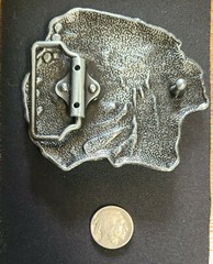 Belt Buckle Native American Chief Head Western Indian Metal Fashion