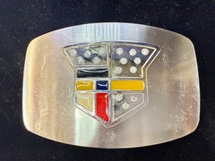 Cadillac Logo?? Emblem with Rhinestone Bling Vintage Belt Buckle