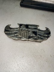 TRUCKER GIRL CREST BELT BUCKLE With BOTTLE OPENER METAL