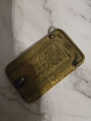 Anacortes Brass Works Lid 1987 Hand Made Solid Brass Anacortes Wash 98221