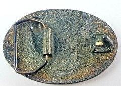 VTG 1990&rsquo;s Winston Cigarettes Tobacco 3D Flying Eagle Metal Belt Buckle
