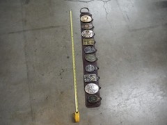Custom Trophy Hanging LEATHER (10) Belt Buckle Holder Display John Wayne