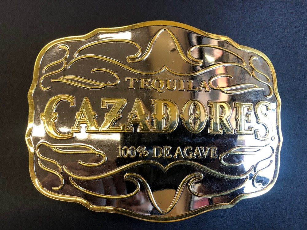 TEQUILA CAZADORES BELT BUCKLE