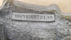 Vintage 1980 Tow Truck Wrecker Driver Belt Buckle American Buckle Co.