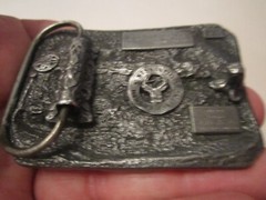 1983 SISKIYOU GLORY OF THE LORD DESIGN BELT BUCKLE – HEAVY – GW-9