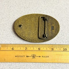 Antique Car Avon Vintage Model T Brass Automobile Vehicle Belt Buckle