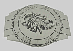 Scorpion Belt Buckles Vintage Men Silver Metal Zodiac Sign Western Cowboy Rodeo