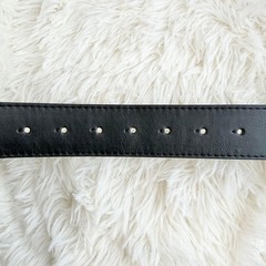 GUCCI Pre-Owned Belt Interlocking Gg Big Logo Black