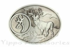 Buck Hunter Deer Bow Hunting Western Metal Fashion Belt Buckle