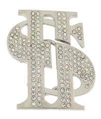 Money Belt Buckle $100 Bill American Dollar Sign Greenback bucks Benjamin Stash