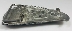 Vintage Frederick Pewter Bald Eagle Head Belt Buckle Genuine Solid Canada