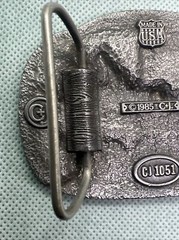 EMT FIRST RESPONDER EMERGENCY MEDICAL LIFE SAVER AMBULANCE BELT BUCKLE USA