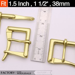 🌟 Brass Quick Release Belt Pin Buckle for 1.5&Prime; Belt Buckles for Firemen -Lot