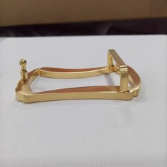 Ferragamo Men&rsquo;s Classic Gold Brushed Copper Belt Buckle fits 3.5cm wide Belts