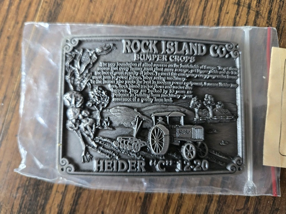 Farmll Heider C 12-20 Belt Buckle
