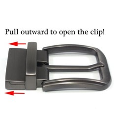 Metal Replacement Belt Buckles Tongue Pin Belt Buckle Fits For 35mm Wide Belt